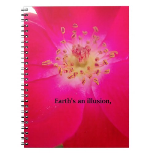 Earths an Illusion Notebook