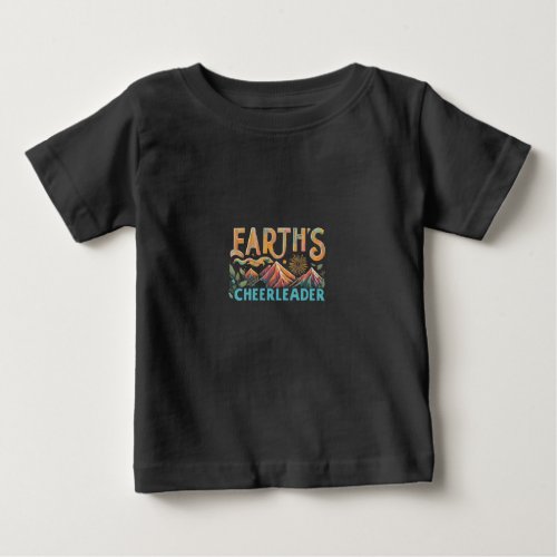 Earths Cheerleader Baby T_Shirt
