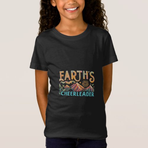 Earths Cheerleader T_Shirt