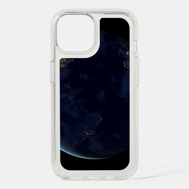 Earth's City Lights At Night Speck iPhone Case (Front)
