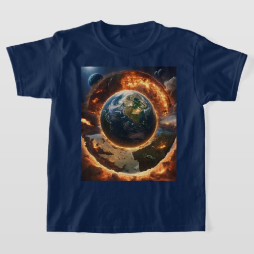 Earths Cycles of Creation and Destruction T_Shirt