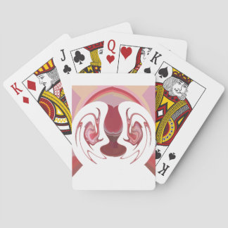 Earth's Embers: Textured Tapestry of Africa Poker Cards