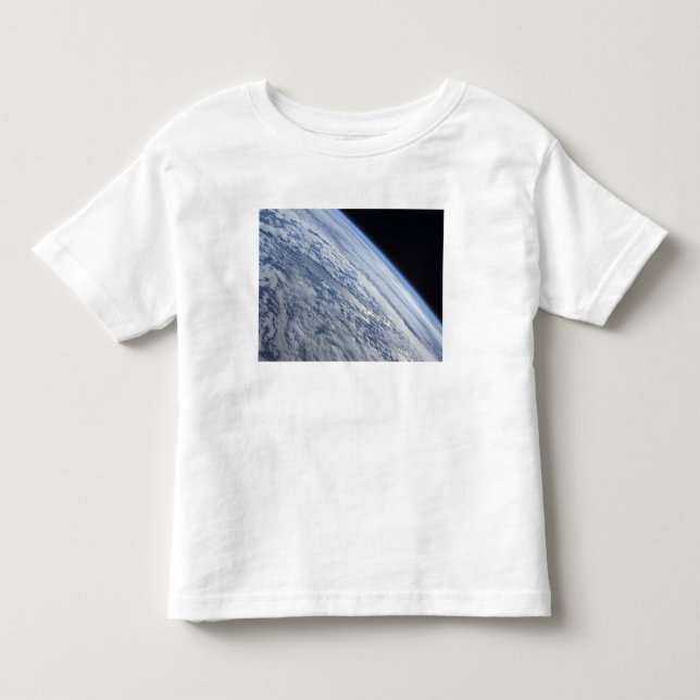 Earth's horizon against the blackness of space toddler t-shirt (Front)
