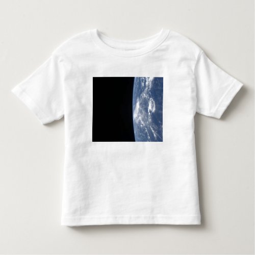 Earths horizon and the blackness of space 2 toddler t_shirt