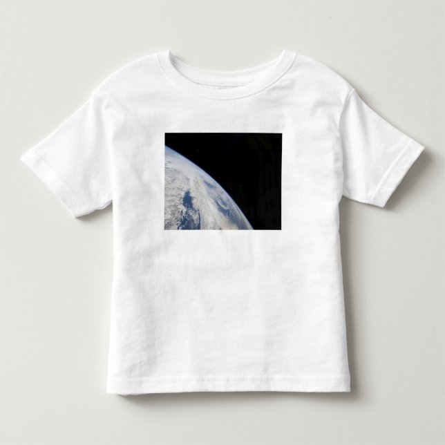 Earth's horizon and the blackness of space toddler t-shirt (Front)