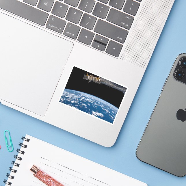 Earth's Limb, Or Horizon Sticker (Laptop w/ iPhone)