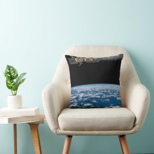 Earth's Limb, Or Horizon Throw Pillow