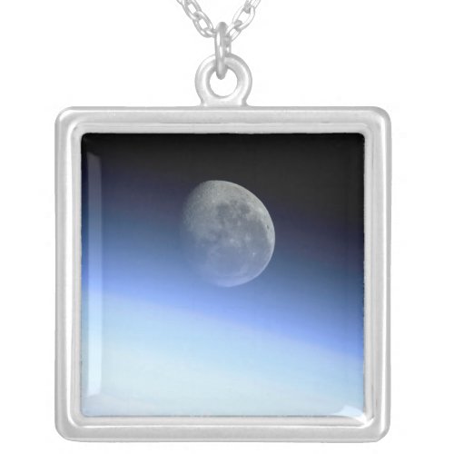Earths limb silver plated necklace