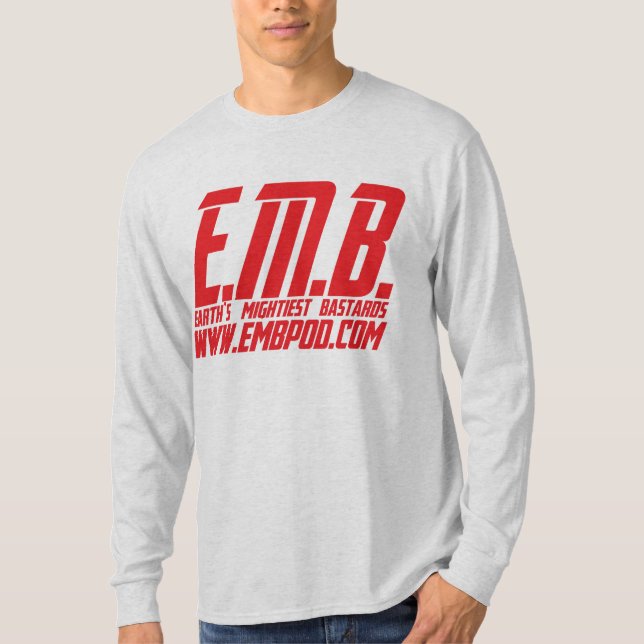 Earth's Mightiest Bastards / LS T-Shirt (Front)