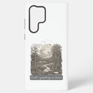 Earth's symphony in motion samsung galaxy s22 ultra case