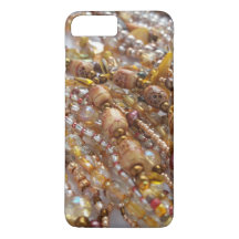 Earthtone Bead Print