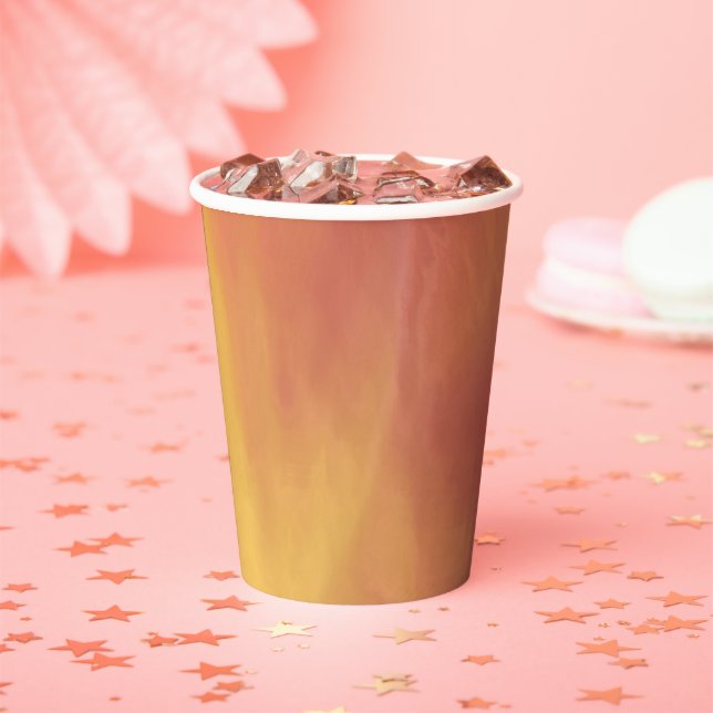 Earthtone Skies Paper Party Cups (Insitu)