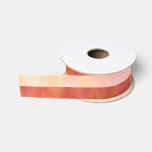 Earthtone Skies Tiles Grosgrain Ribbon