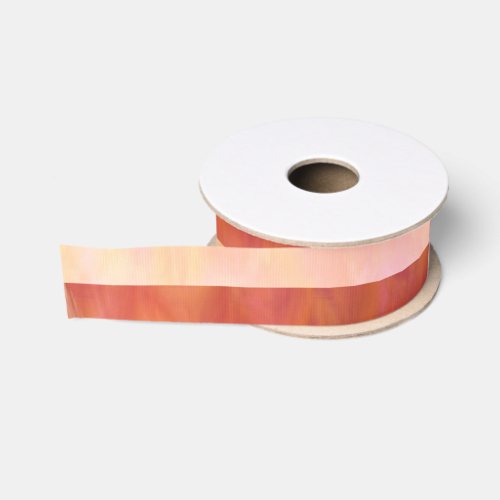 Earthtone Skies Tiles Grosgrain Ribbon