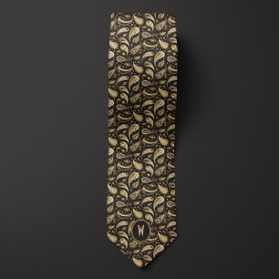 Earthtones Paisley Neck Tie