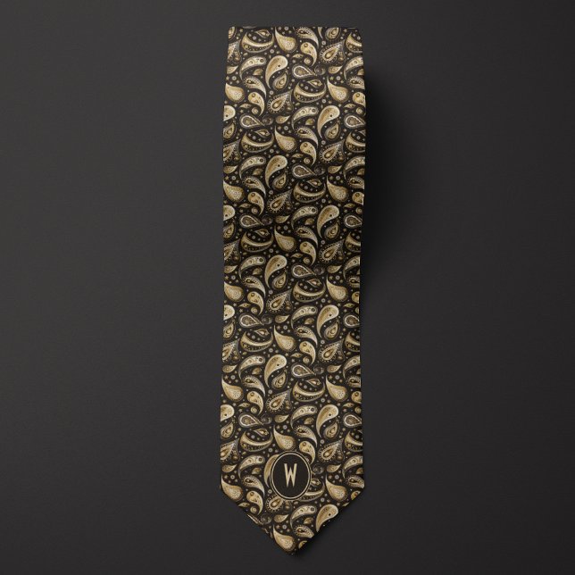 Earthtones Paisley Neck Tie (Creator Uploaded)
