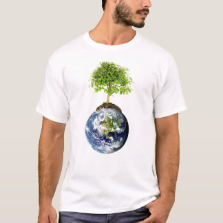EarthTree w/ E.O. Wilson Quote on Back T-Shirt