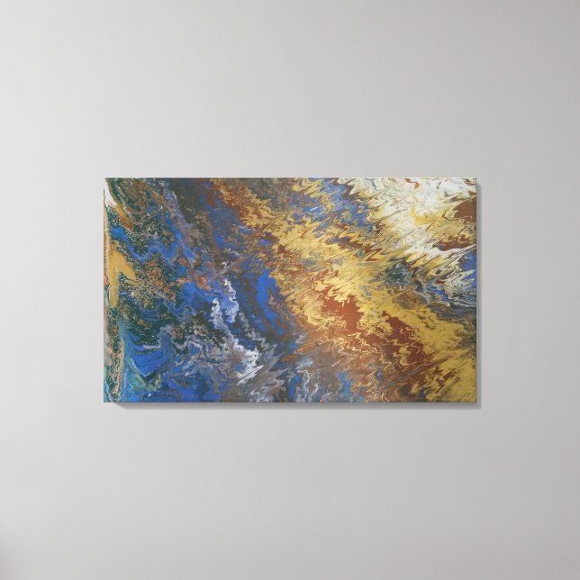 Earthward Canvas Print (Front)