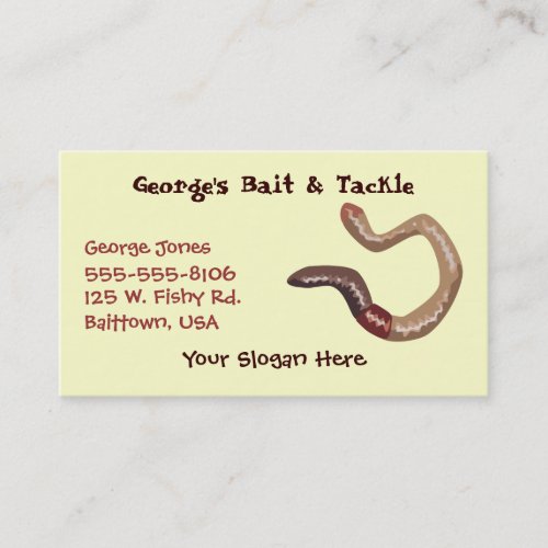 Earthworm Business card