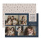 Earthy 5 Photo Collage Year Review Christmas Navy