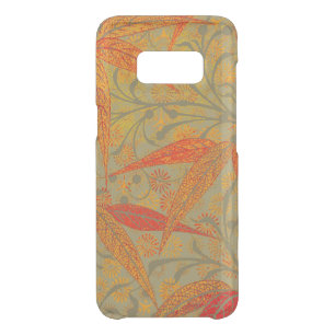 Earthy Bamboo Art Vintage Print Orange Uncommon Samsung Galaxy S8 Case