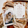 Earthy Boho Pampas Grass Floral Arch Photo Save The Date