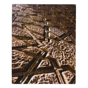 Earthy Brown Stars Jigsaw Puzzle