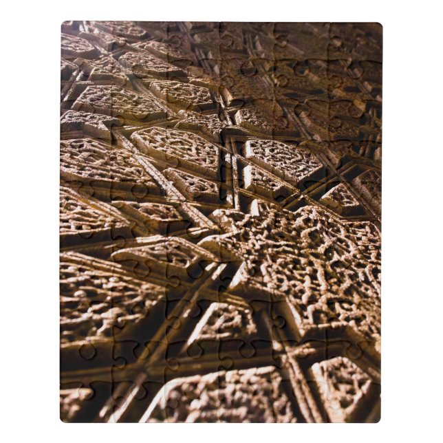 Earthy Brown Stars Jigsaw Puzzle (Puzzle Vertical)