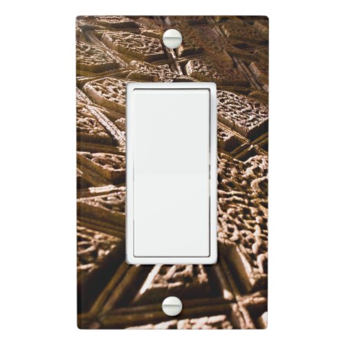 Earthy Clay Stars Light Switch Cover