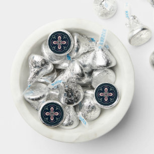 earthy colored floral geometric tiles hershey®'s kisses®