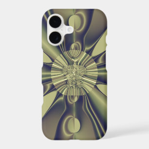 Earthy Geometric Abstract Modern Art iPhone 17 Case