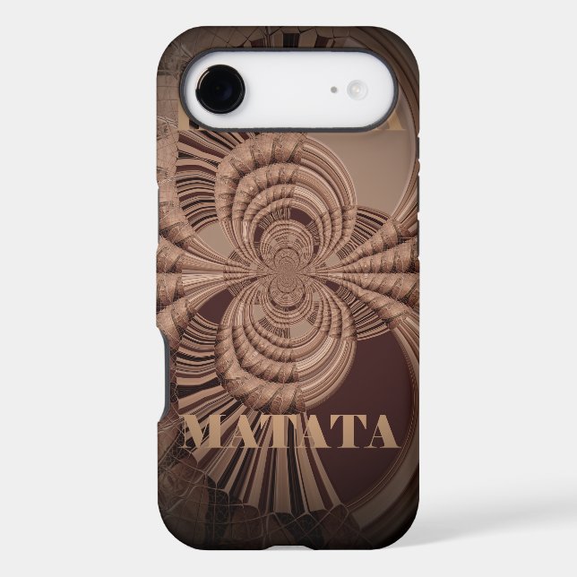 Earthy Hakuna Matata Art Print Case-Mate iPhone Case (Back)