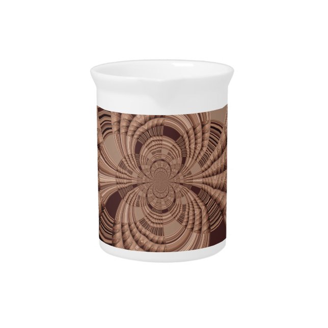 Earthy Hakuna Matata Art Print Drink Pitcher (Front)