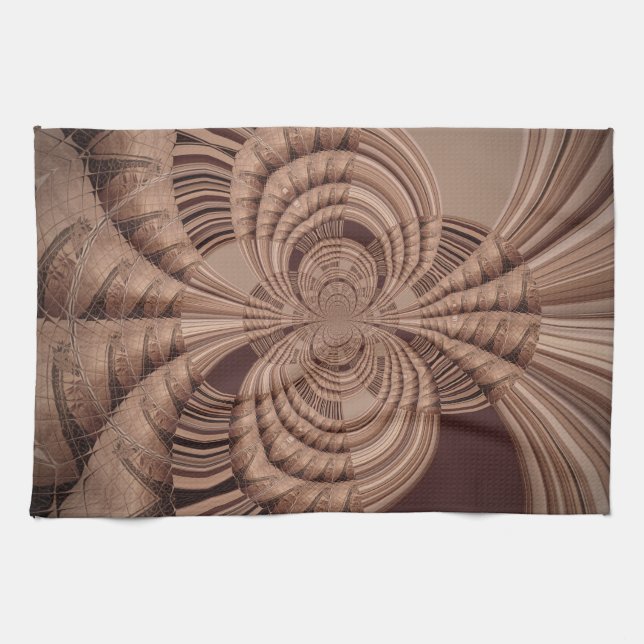 Earthy Hakuna Matata Art Print Kitchen Towel (Horizontal)