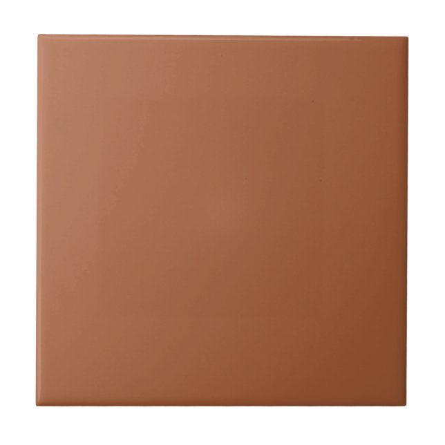 Earthy Jug Orange Square Kitchen and Bathroom Ceramic Tile (Front)