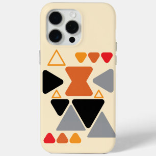 Earthy mid century boho cream phone case