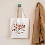 Earthy Monogram Bridal Party Tote Bag<br><div class="desc">This lovely design can be customized to your favorite color combinations. Makes a great gift! Find stylish stationery and gifts at our shop: www.berryberrysweet.com.</div>