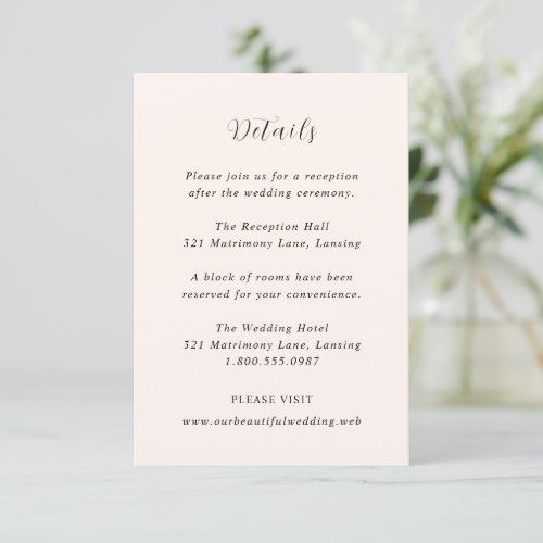 Earthy Neutral Modern Wedding