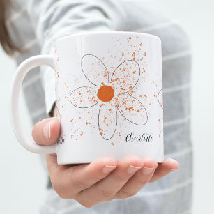 https://rlv.zcache.com/earthy_orange_modern_florals_name_script_white_coffee_mug-r_rwsjn_307.jpg