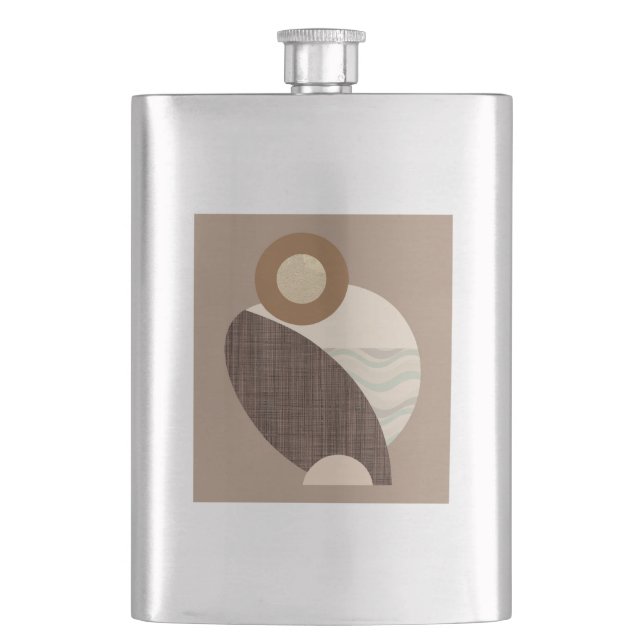 Earthy Shapes Flask (Front)