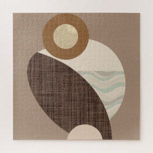 Earthy Shapes Jigsaw Puzzle