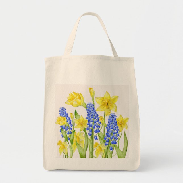 Earthy Spring on a Tote Bag (M,D) (Front)