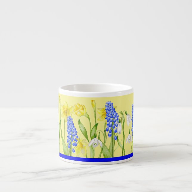 Earthy Spring on an Espresso Mug (M,D,S) (Front)