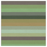 Earthy Stripes in Sage, Teal &amp; Terracotta Fabric