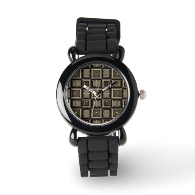 Earthy Taupe Watch by Julie Everhart (Front)