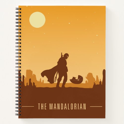 Earthy Tones Mandalorian Desert Notebook