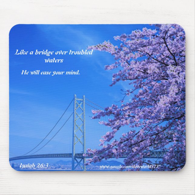 Ease your mind mousepad. mouse pad (Front)