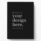 Easel Sign | Design Upload 5x7 Tabletop Plaque