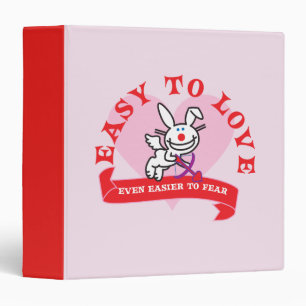 Easier To Fear 3 Ring Binder