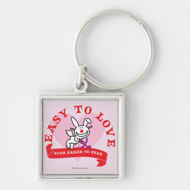 Easier To Fear Keychain (Front)